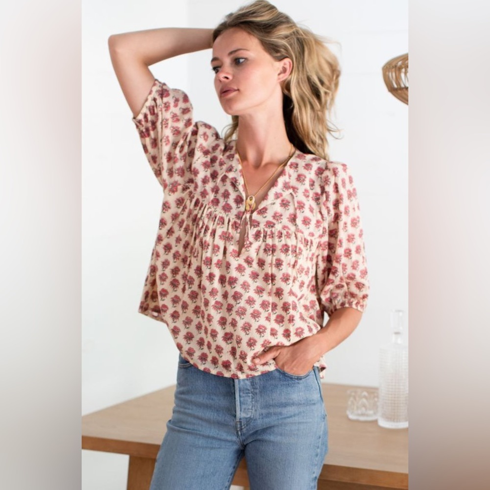 Emerson Fry Isla Top in Alma Print - Picture 3 of 7